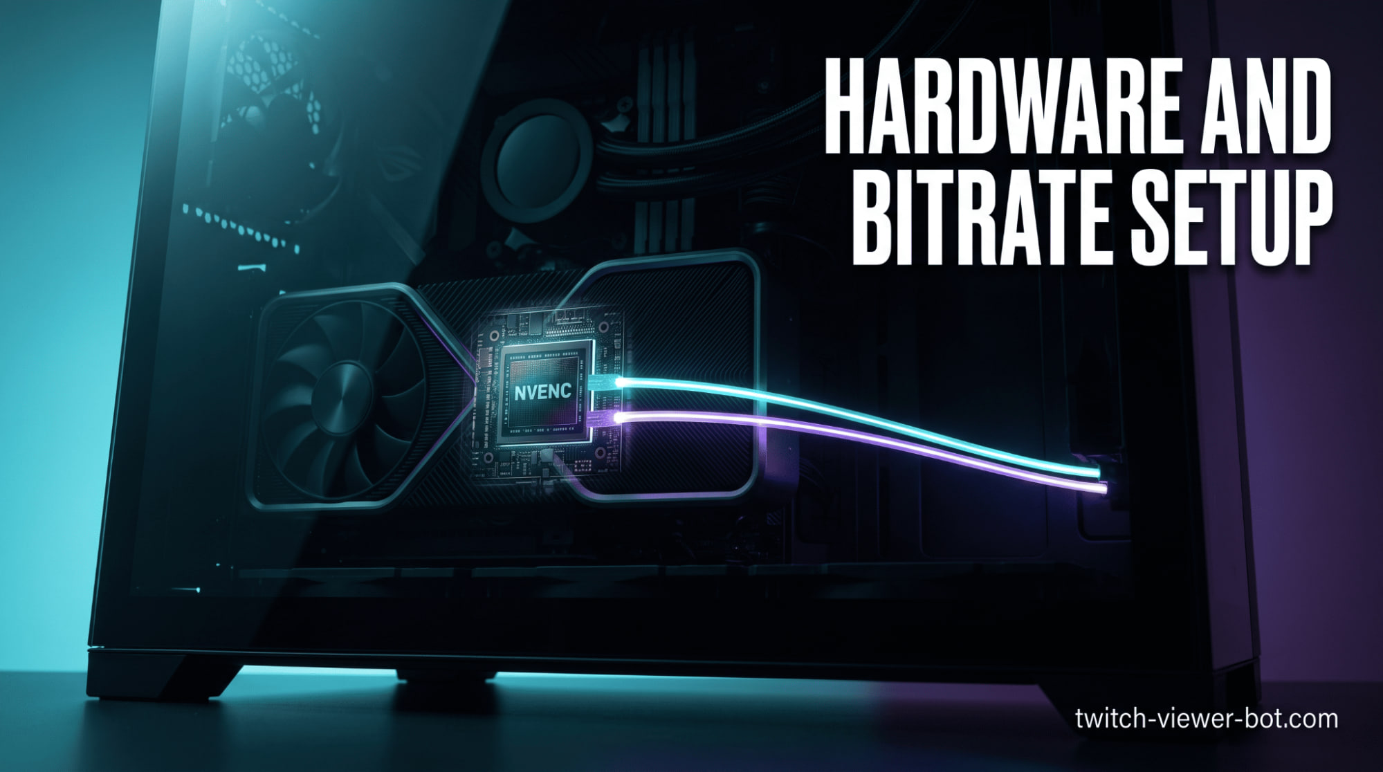Bitrate Setup and hardware